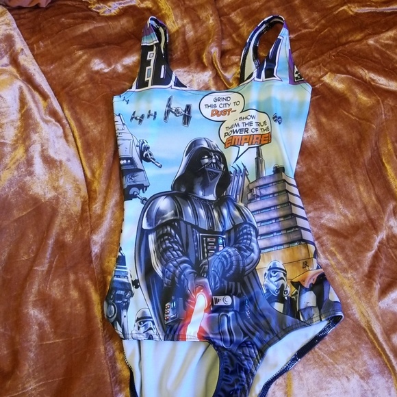 Blackmilk Other - Blackmilk Darth Vadar Swimsuit